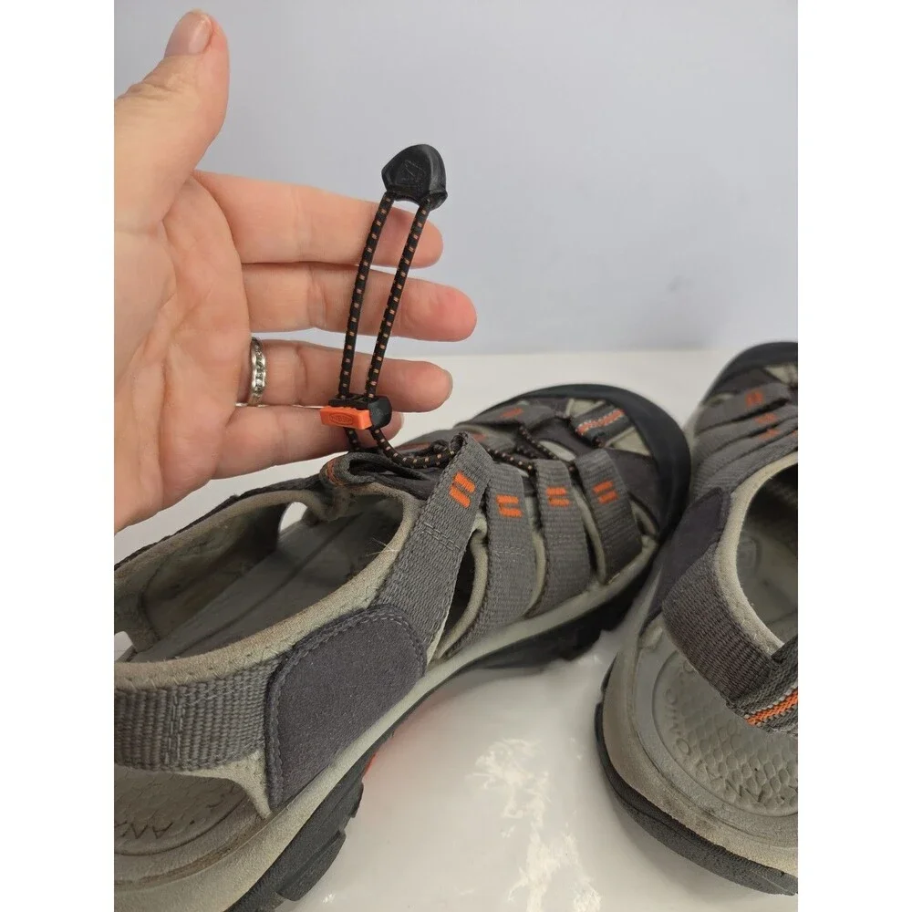 Keen Women's Gray and Orange Sport Sandals